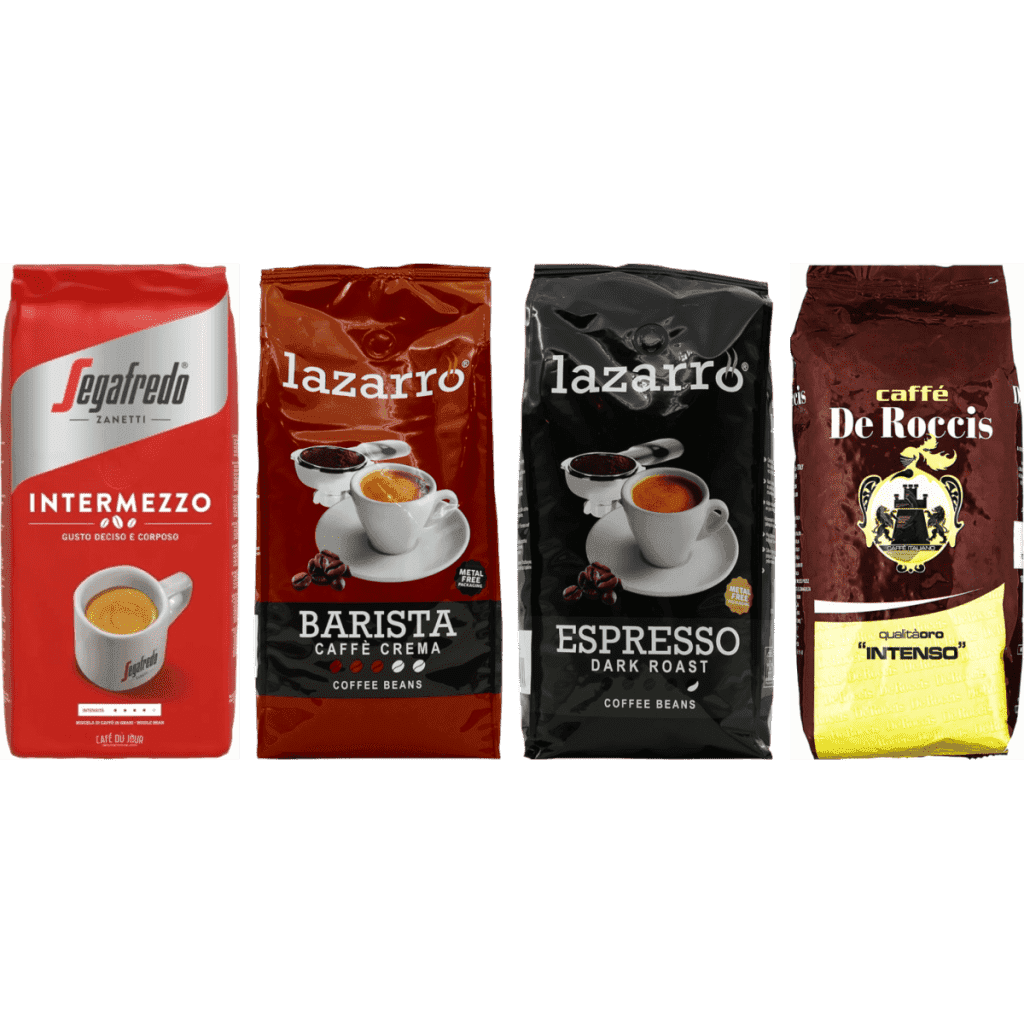 Italiaanse Espresso Selectie - 4 x 1 kilo koffiebonen